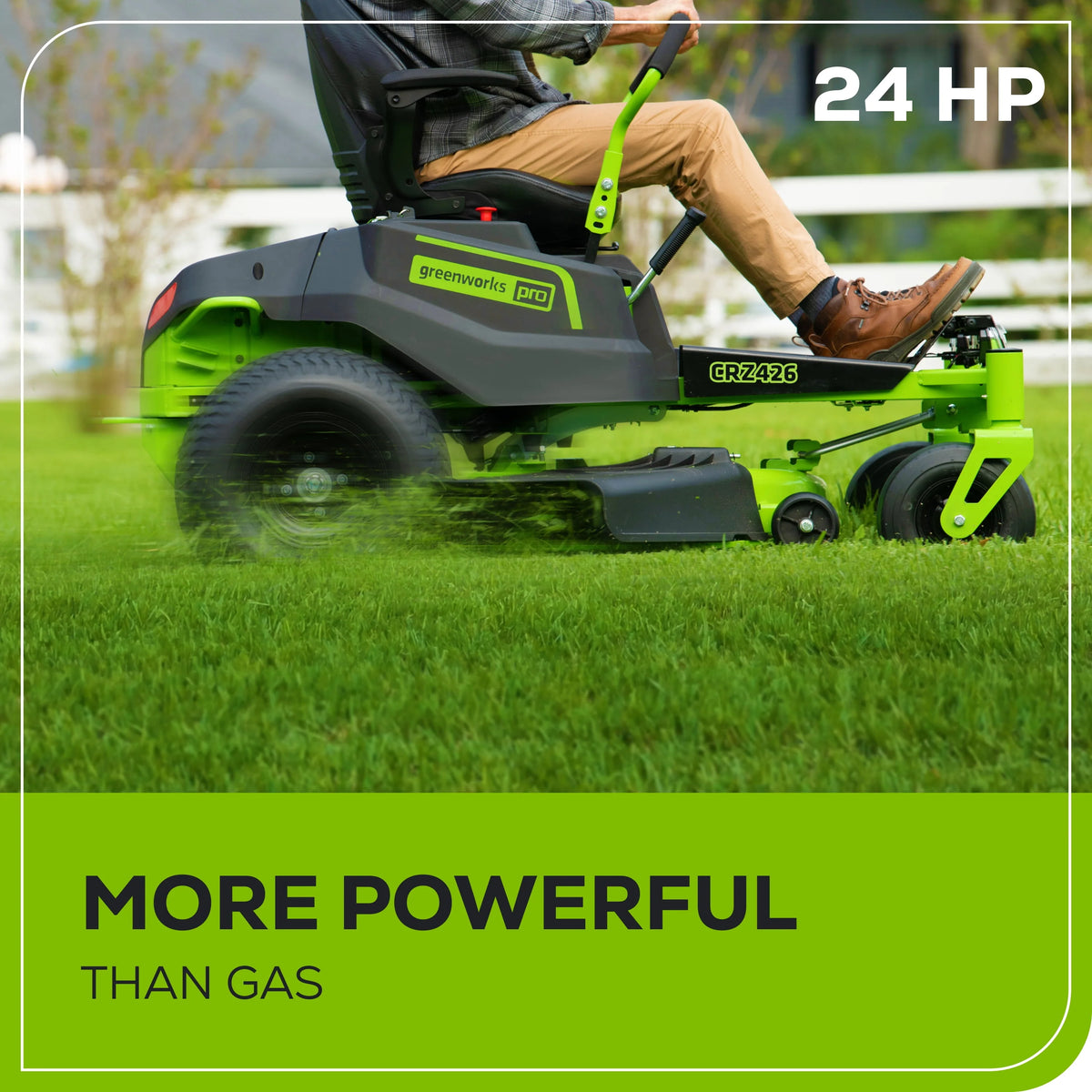 60V 42” Cordless Battery Zero Turn Riding Lawn Mower with 8Ah Batteries M835266