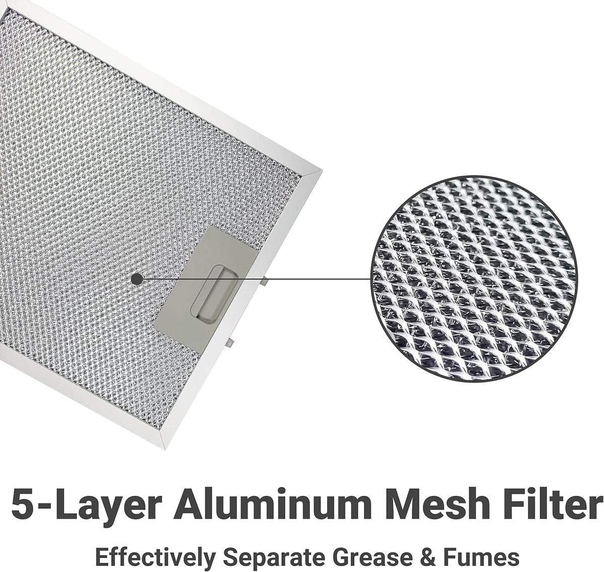 30 inch Stainless Steel Tempered Glass Wall Mount Range Hood Z6523