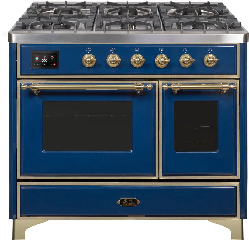 Blue Dual Fuel Natural Gas Range T90717