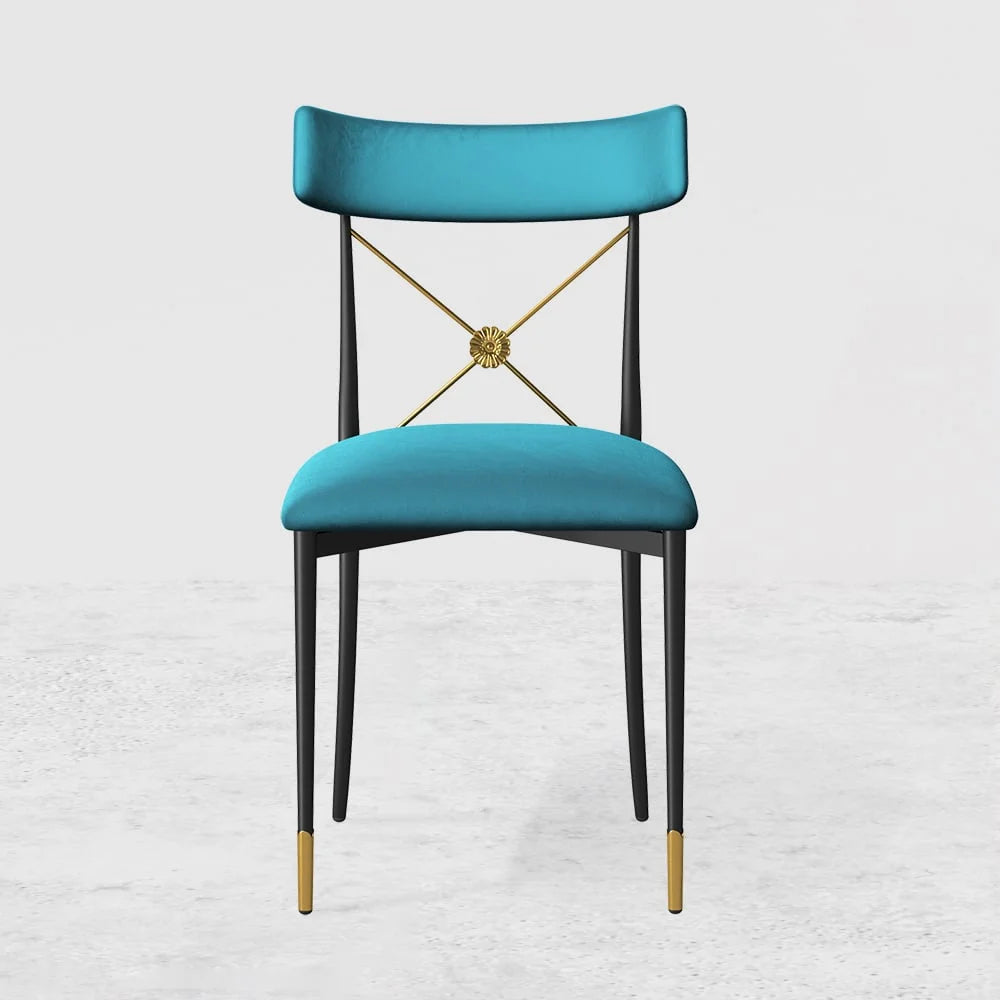 Green Upholstered Side Chair O38174