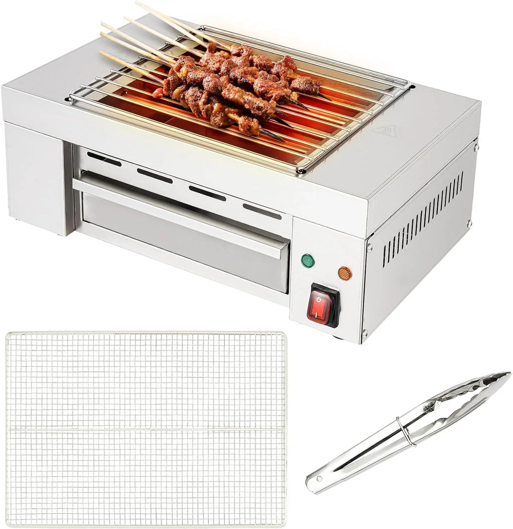 Commercial Electric Barbecue Grill Adjustable Temperature K3272