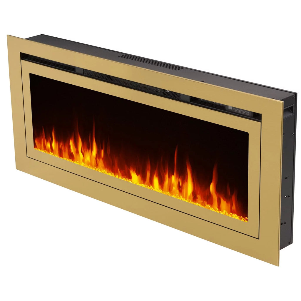 50" Recessed Smart Electric Fireplace S606