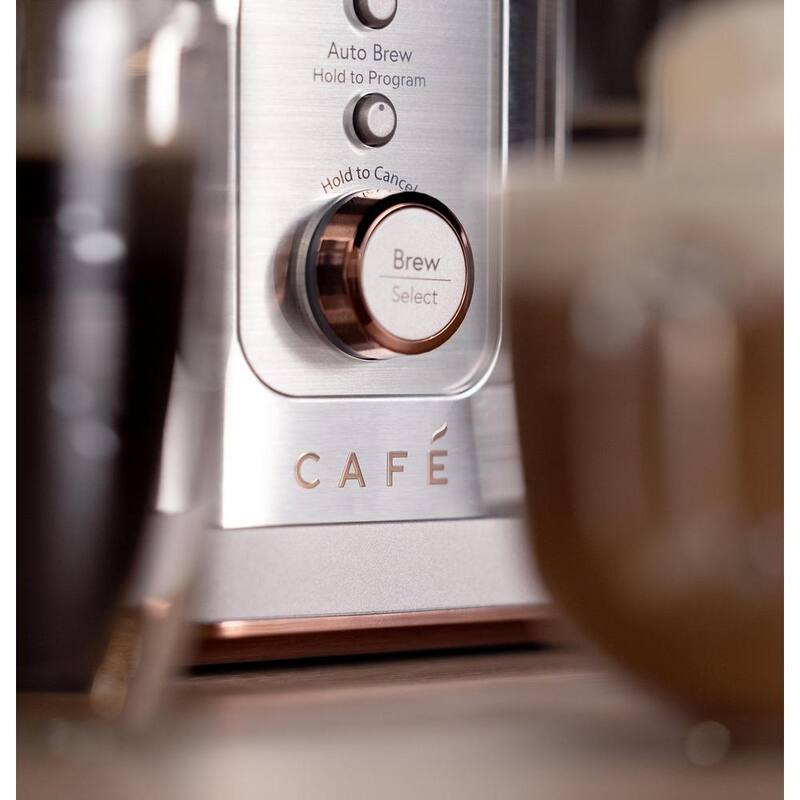 10 Cup Stainless Steel Drip Coffee Maker with Glass Carafe T932