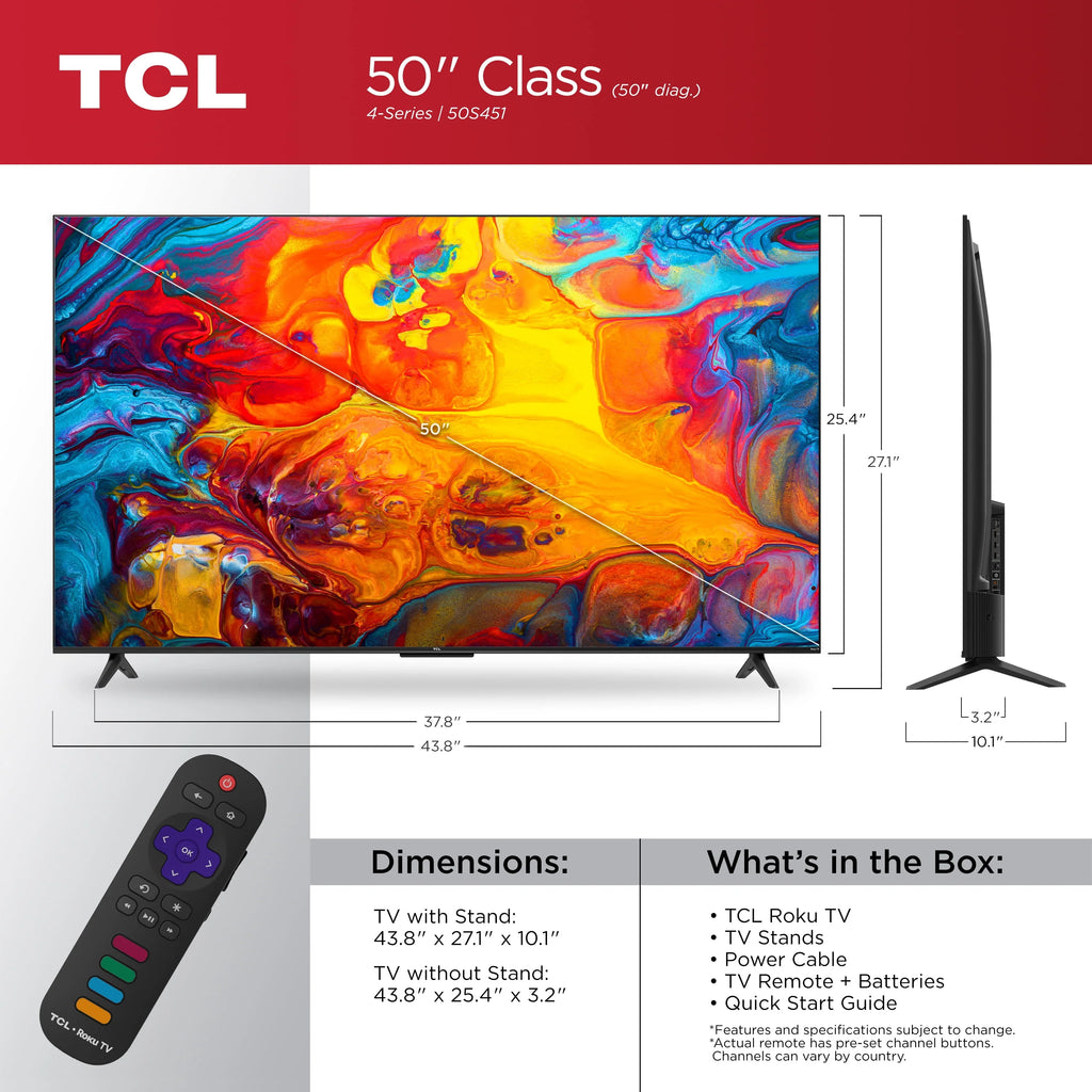 50 Class 4K UHD HDR Smart TV R685