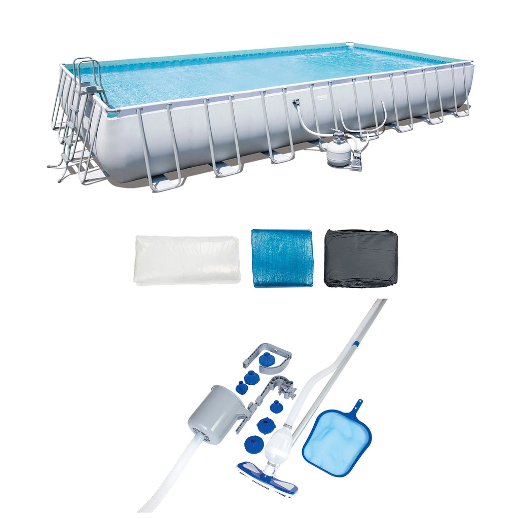 Frame Swimming Pool & Cleaning Vacuum & Maintenance Accessories Kit K5707
