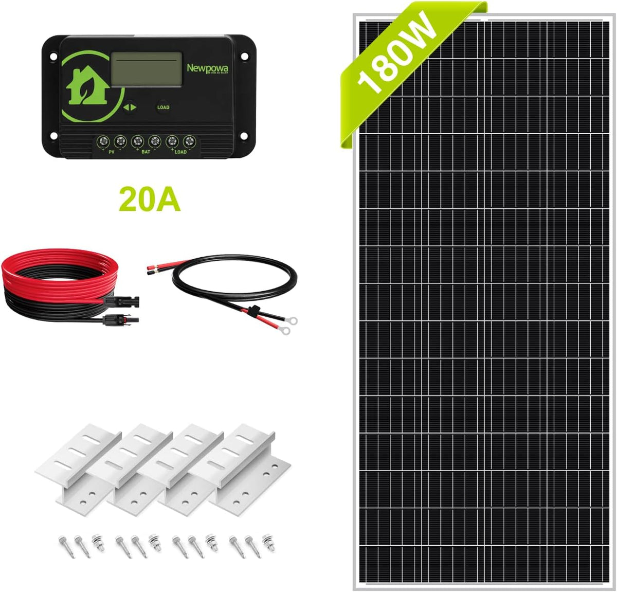 180W 12V Monocrystalline Solar Panel A26123