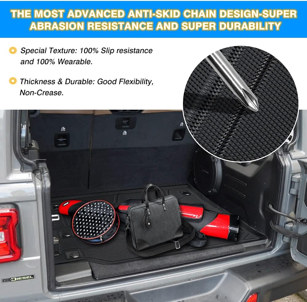 Custom Fit Cargo Liner 3D Trunk Floor Mat Anti-Slip G83730