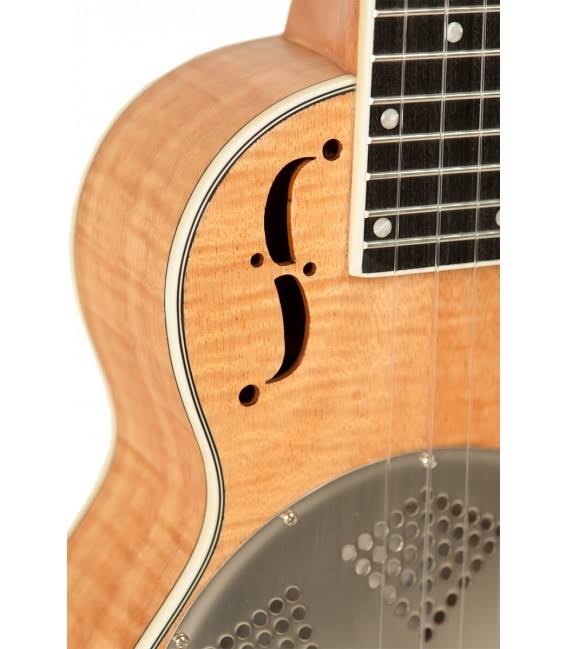 Curly Maple Resonator Ukulele V285