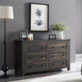 6 Drawer Wood Dresser T1963