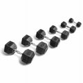 Rubber Dumbbell Set 5-50 lbs. H1757