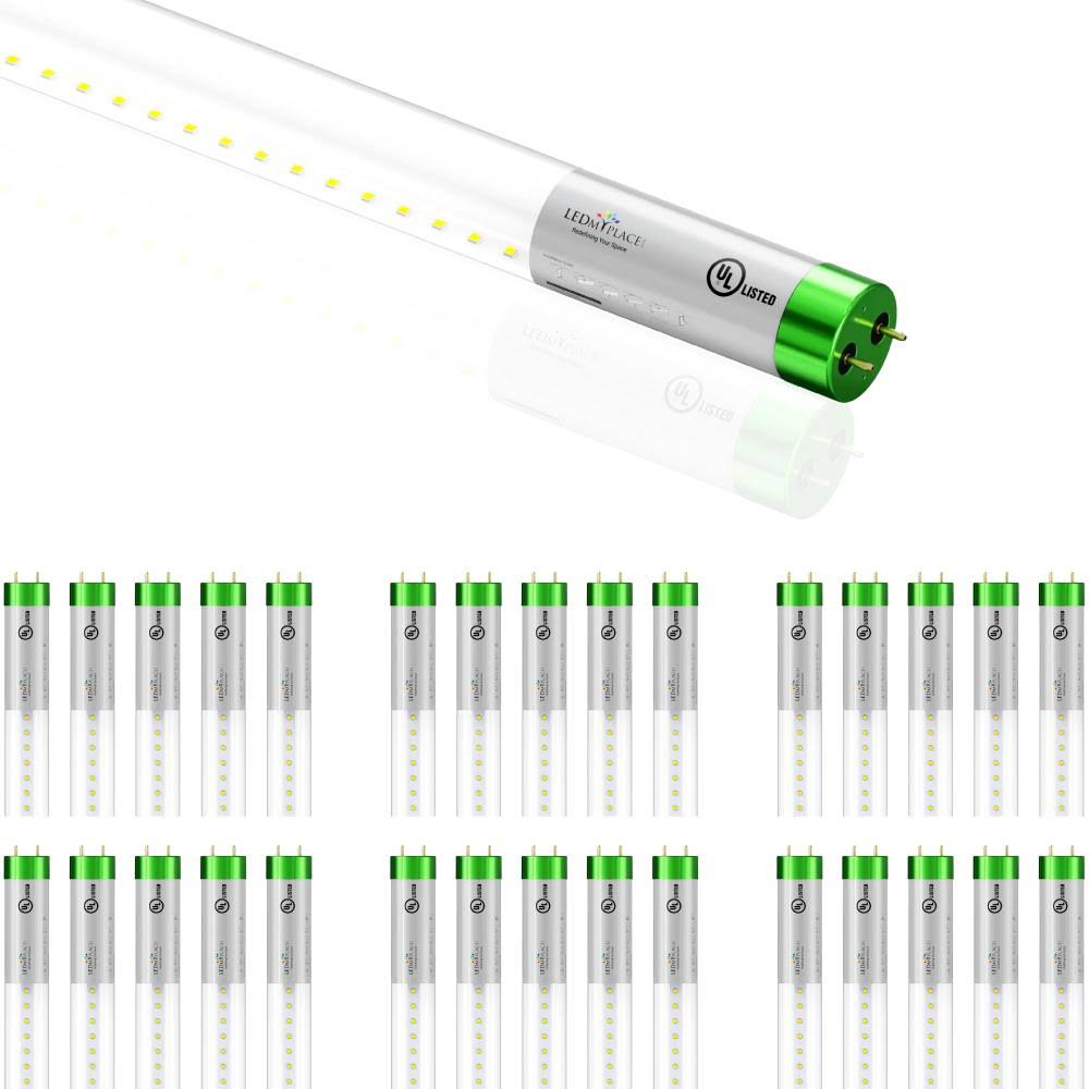 4ft 18W 2400 Lumens 4000K Clear LED Tube Light N159714