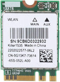 Bluetooth 4.1 Wireless Network Card 5G 867Mbps M.2 NGFF WiFi Adapter Pack of 2 M7583