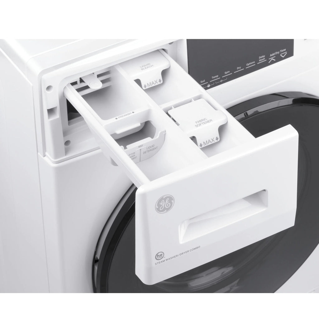 White 2.4 Cu. Ft. Front Load Washer Dryer Combo U818594
