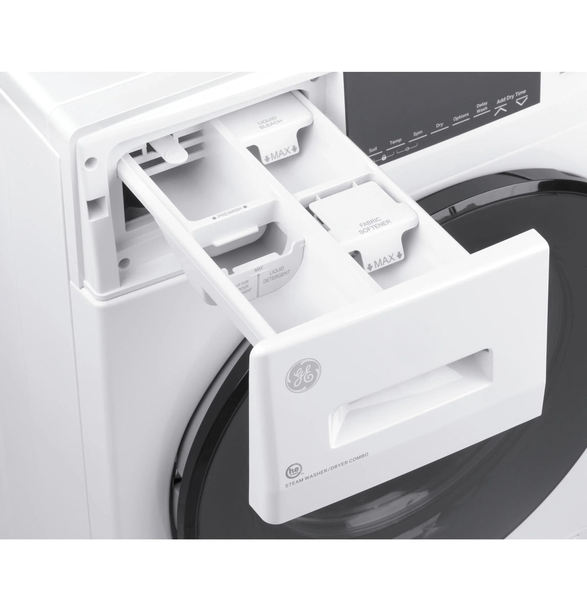 White 2.4 Cu. Ft. Front Load Washer Dryer Combo U818594