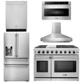 48 in. Gas Range, Range Hood, Dishwasher, Refrigerator, Microwave Drawer S2720