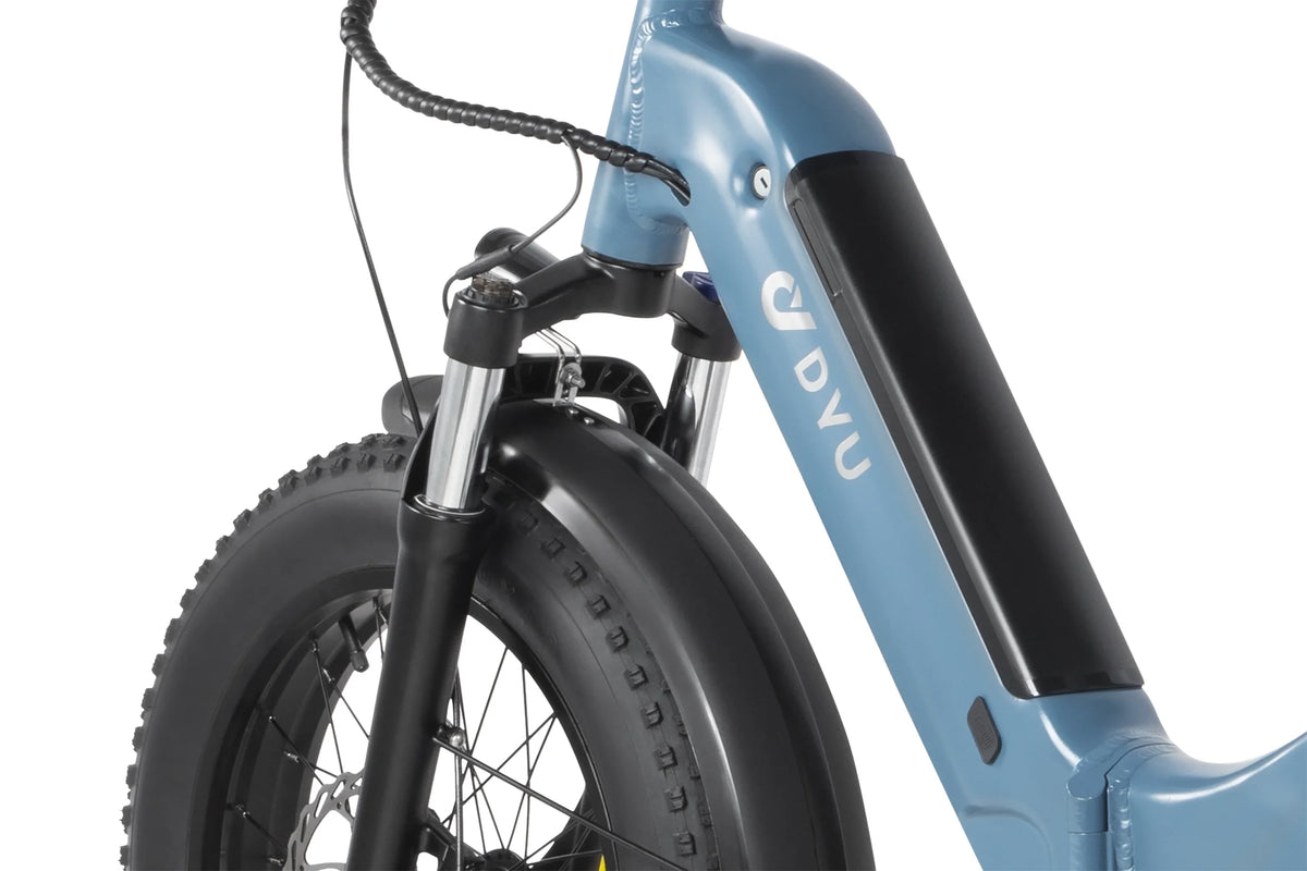 20" Fat Tire Folding Electric Bike 500W 48V 14AH J558885