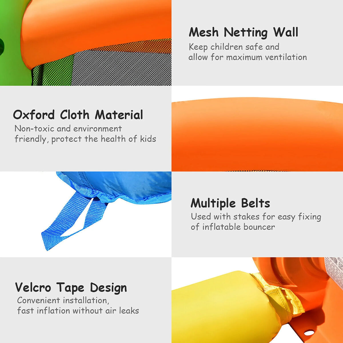 Inflatable Bounce House with Slide T758434