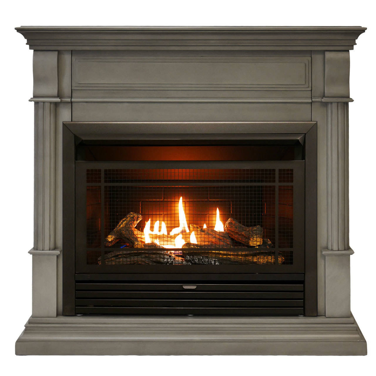 Ventless Dual Fuel GAS Fireplace 26,000 BTU Slate Gray W141167