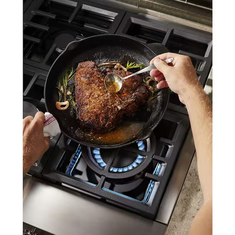 5.1 cu. ft. Smart Dual Fuel Range with True Convection in Stainless Steel N799