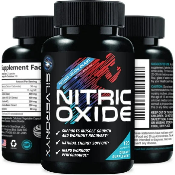 120 Capsules L Arginine Citrulline Malate AAKG Beta Alanine Nitric Oxide Supplement A243897