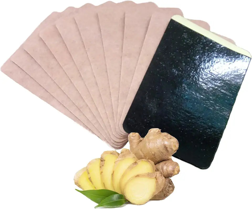 100 Pcs Ginger Foot Pads P496190