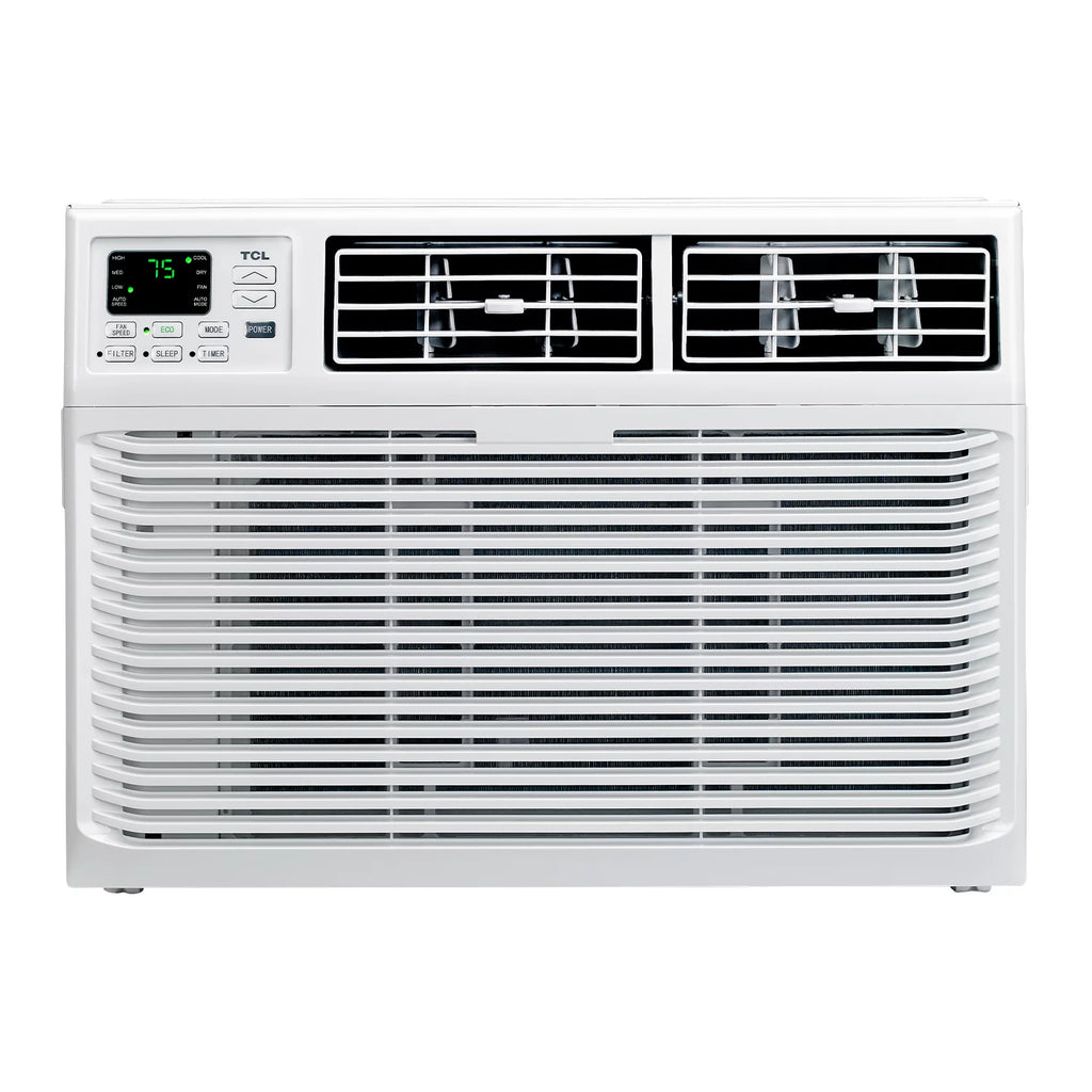8000 BTU Smart Window Air Conditioner with Remote, White F7554