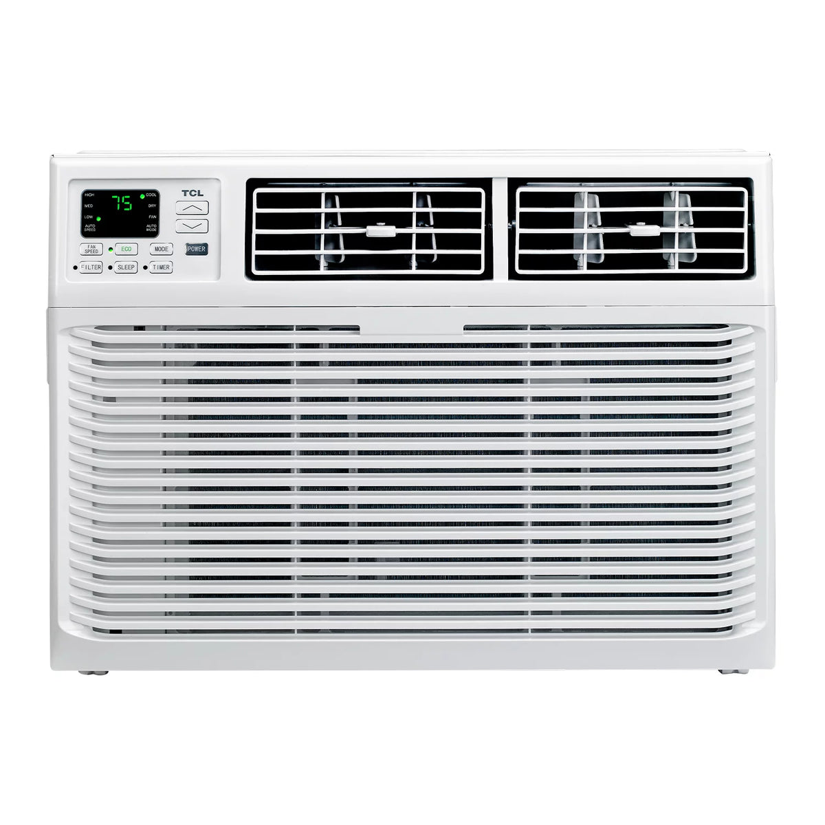 8000 BTU Smart Window Air Conditioner with Remote, White F7554