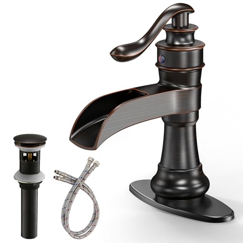 Oil Rubbed Bronze Single Hole Vessel Sink Faucet N367