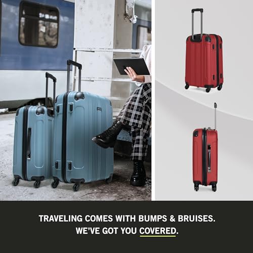 Rose Gold 28-Inch Hardshell 4-Wheel Spinner Luggage I9880