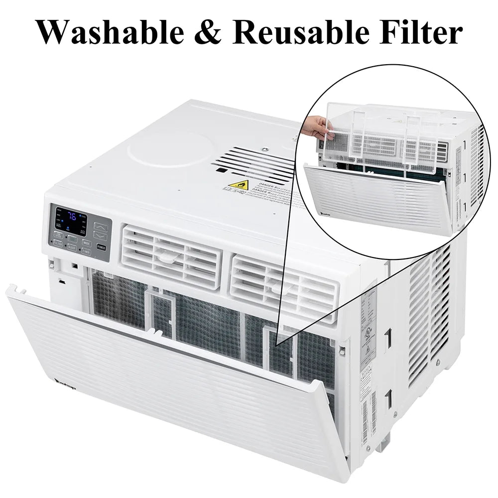 10000BTU Window Air Conditioner with Remote Control J13275