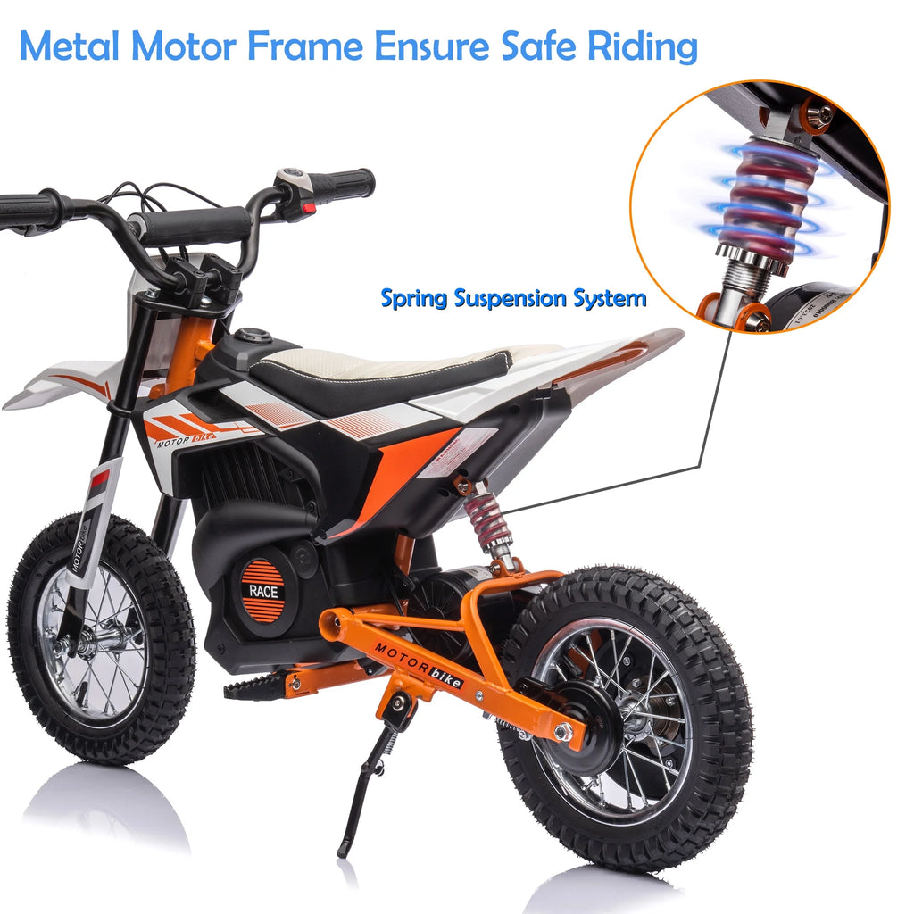 Electric Dirt Bike 24V 250W White J820