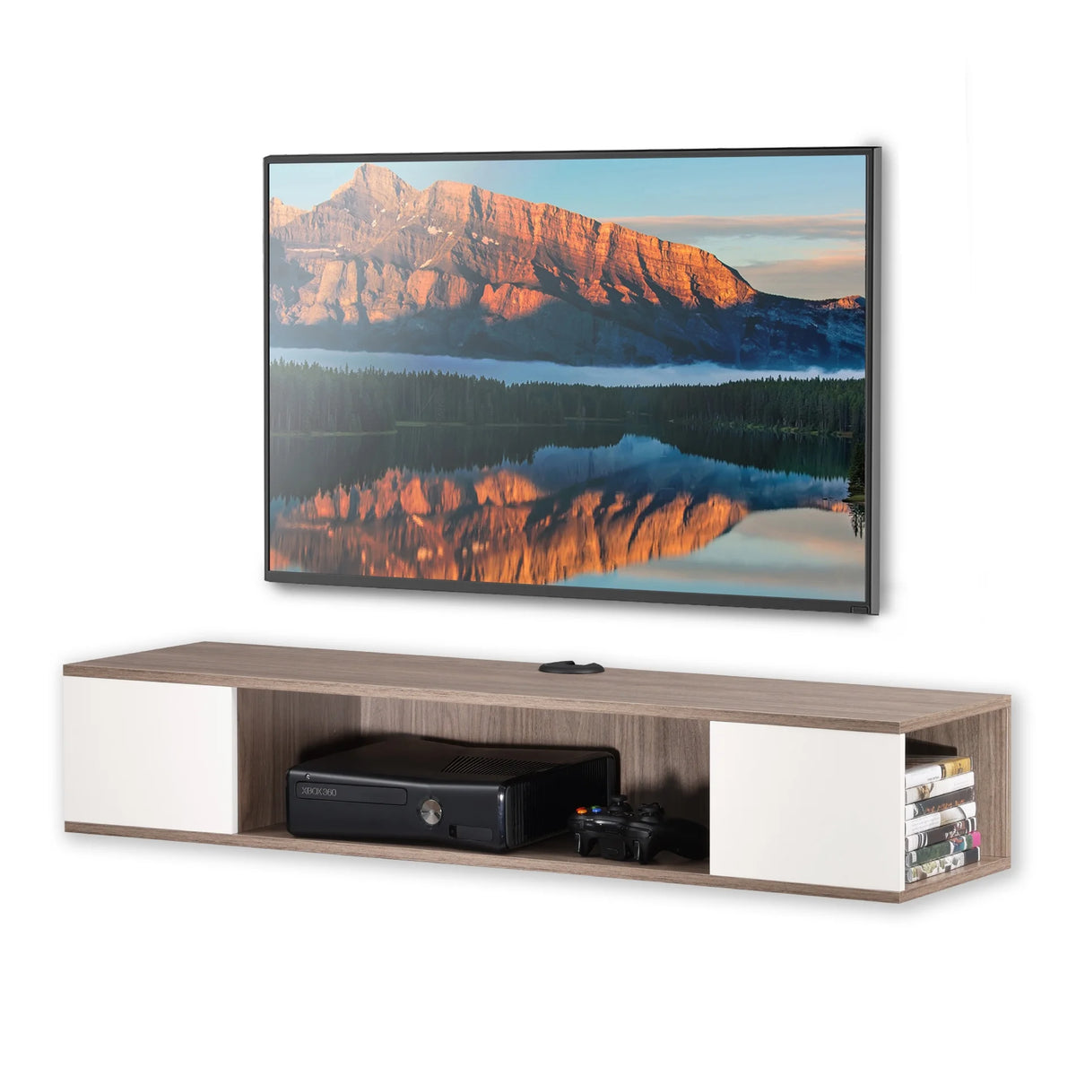 White Floating TV Stand O518333