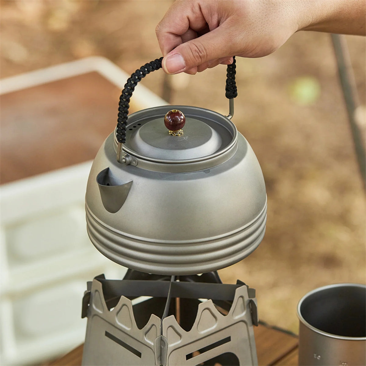 Camping Tea Coffee Pot Kettle H389