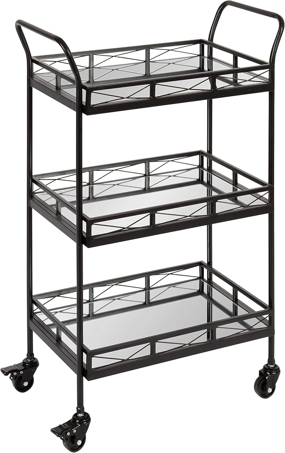 Metal Tray Bar Cart K532