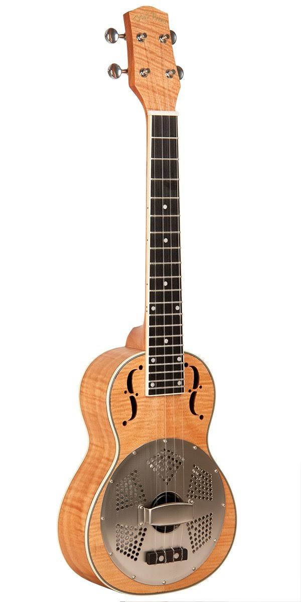 Curly Maple Resonator Ukulele V285