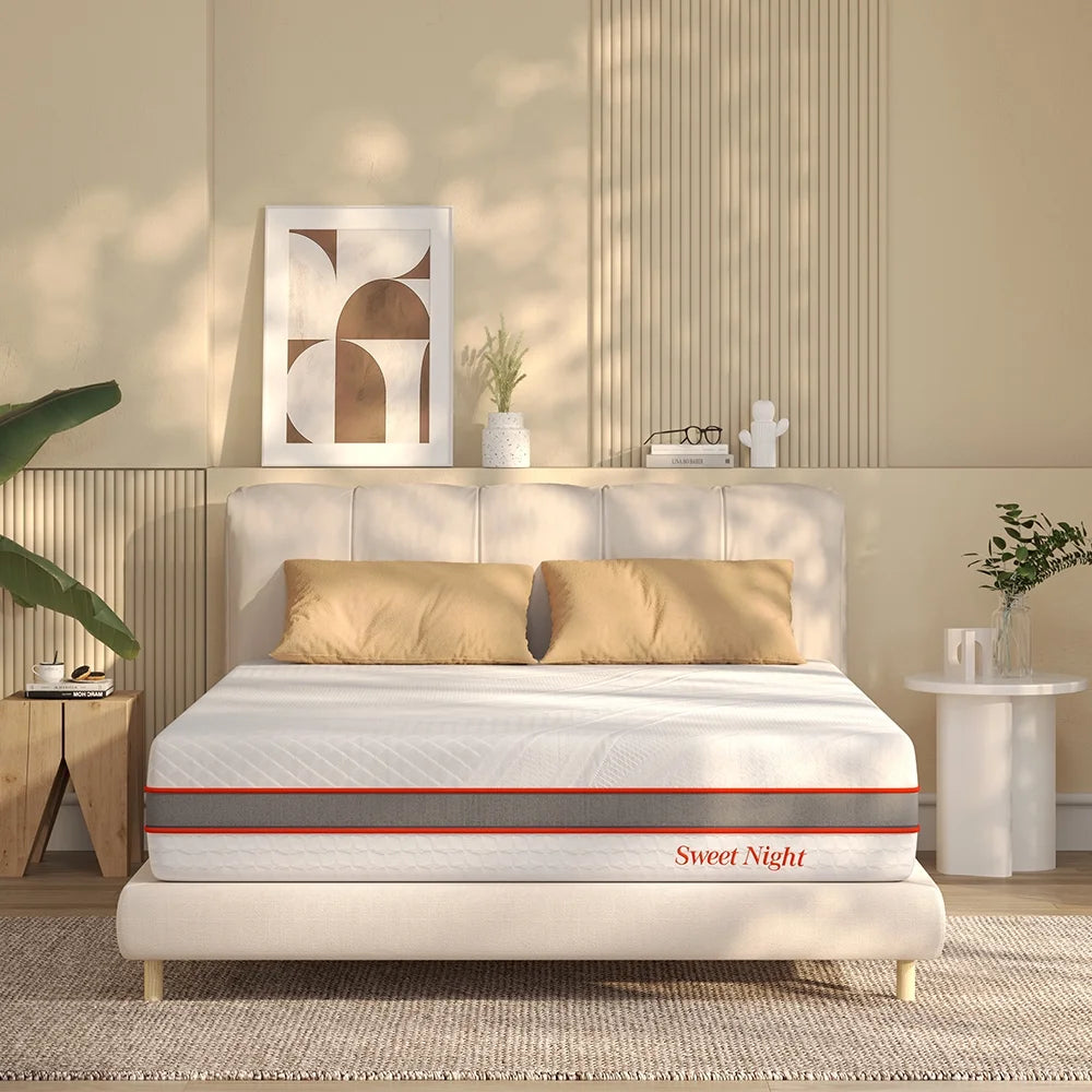 Queen Size Gel Memory Foam Mattress F5156