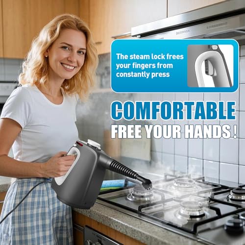 Handheld Steam Cleaner with 14pcs Accessories F81179