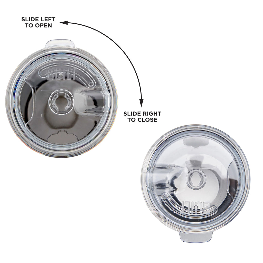Set of 2 30-Ounce and 20-Ounce Double Wall Stainless Steel Tumblers K233354