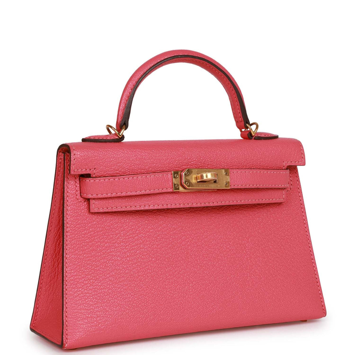 Pre-owned Rose Lipstick Chèvre Bag Y386631