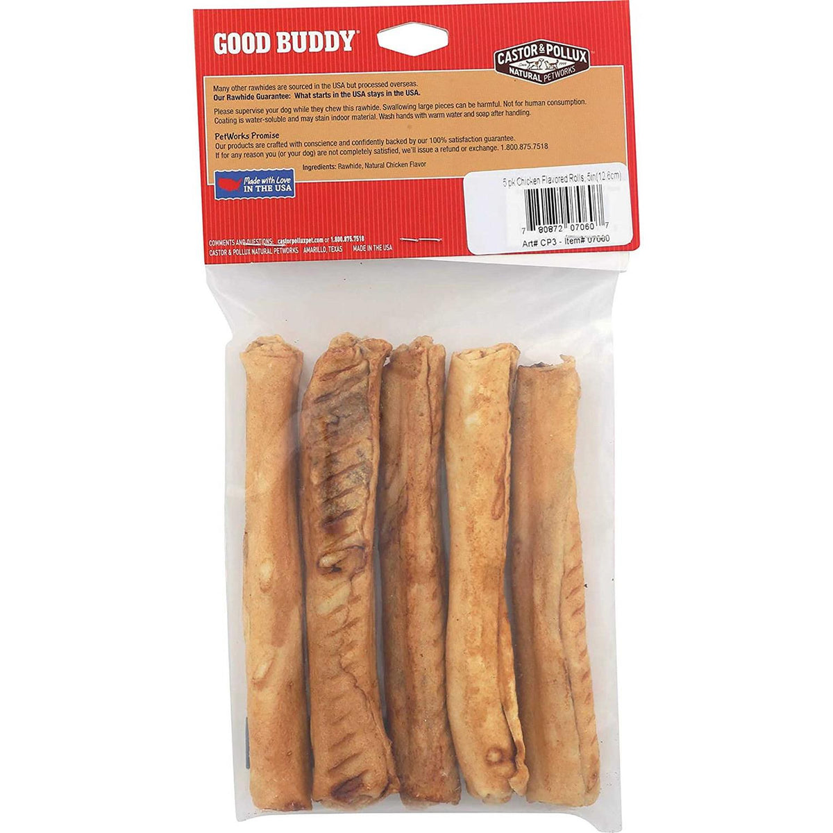 Dog Chew USA Rawhide H3845