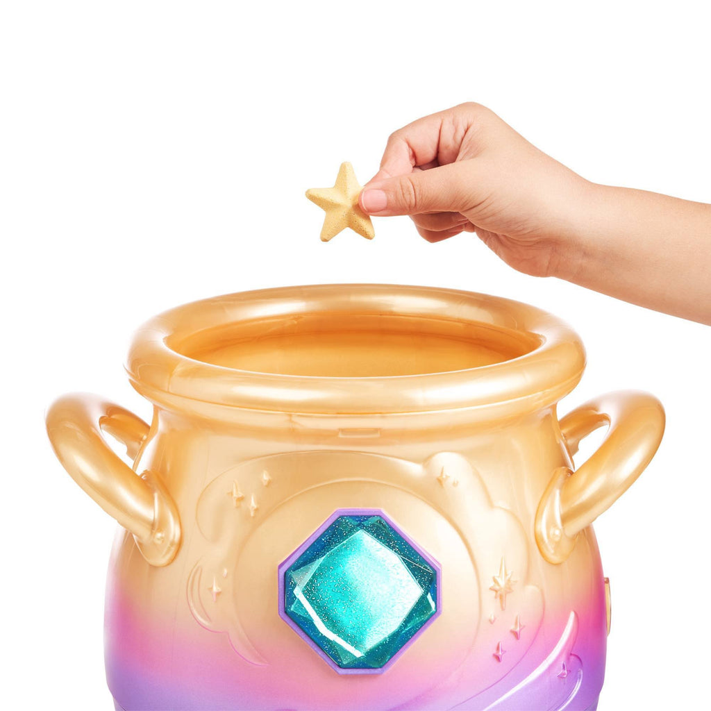 Blue Interactive Plush Toy Magical Misting Cauldron X9065