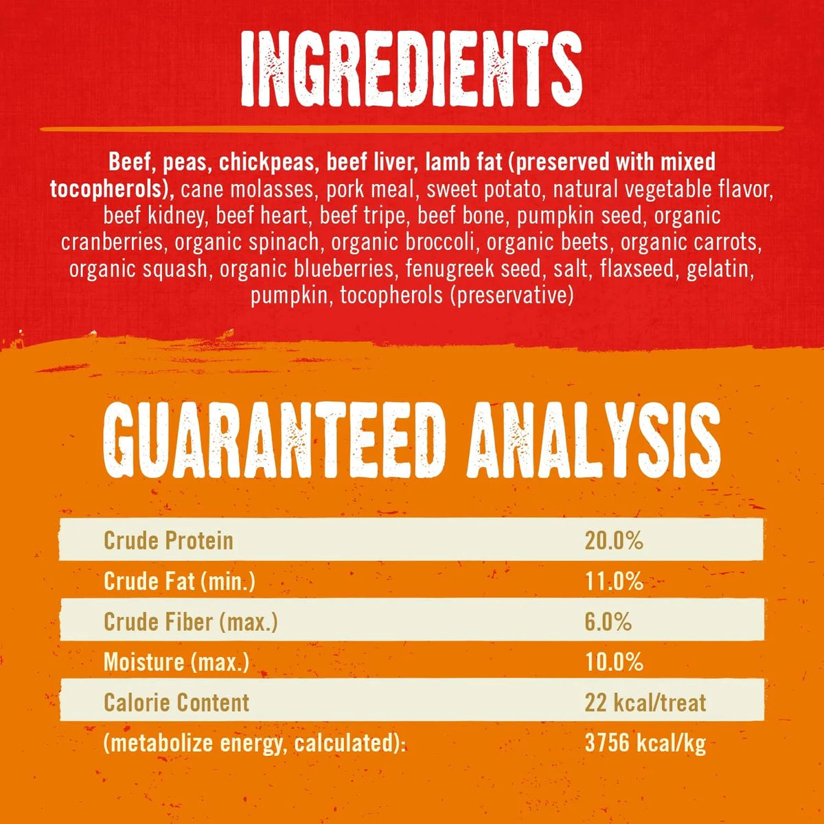 Freeze-Dried Raw Coated Grain Free Dog Biscuits 9 oz Bag D166808