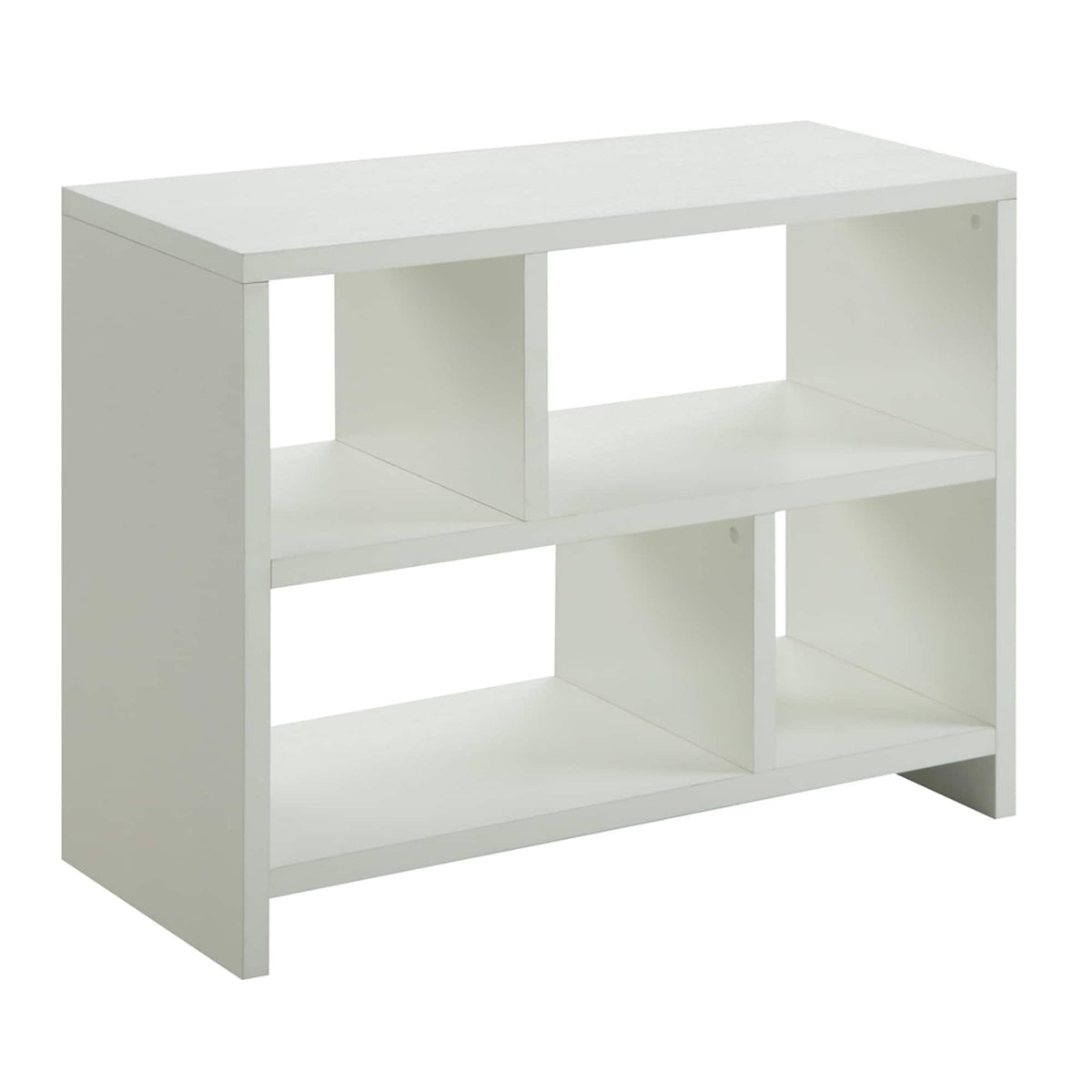 White Console Bookcase T413