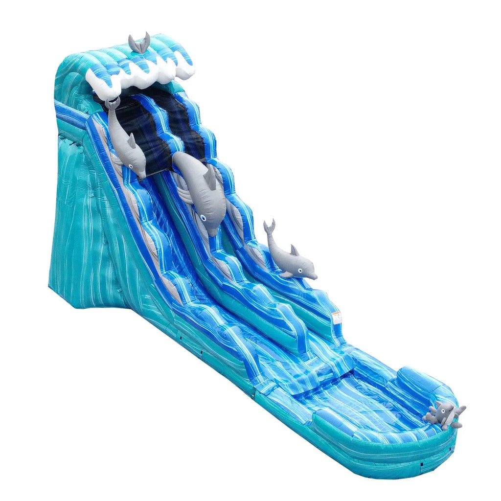 Commercial Grade Inflatable Water Slide with Detachable Pool B456934