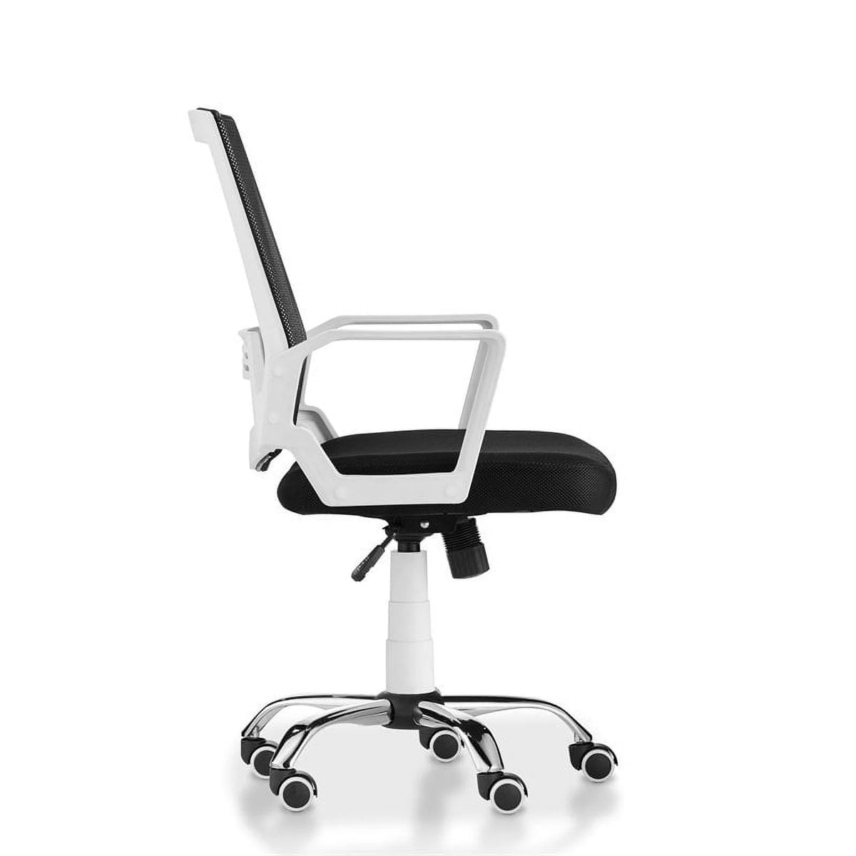 Black and White Ergonomic Office Chair B4311