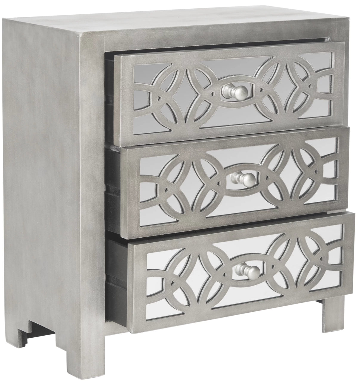 3 Drawer Geometric Glam Chest R17855