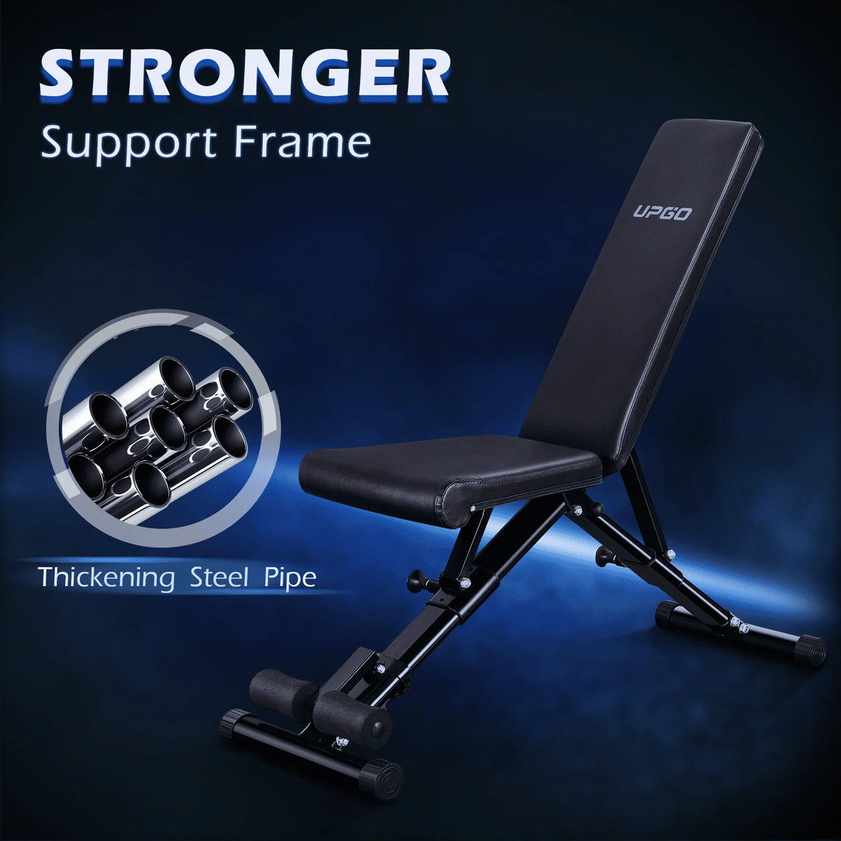 Adjustable Weight Bench with 800 Lbs. Weight Capacity A95536