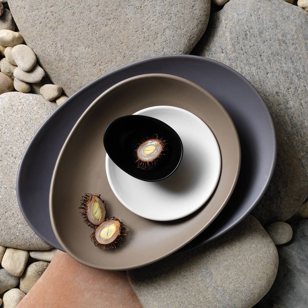 Porcelain Coupe Plate - 12/Case N290