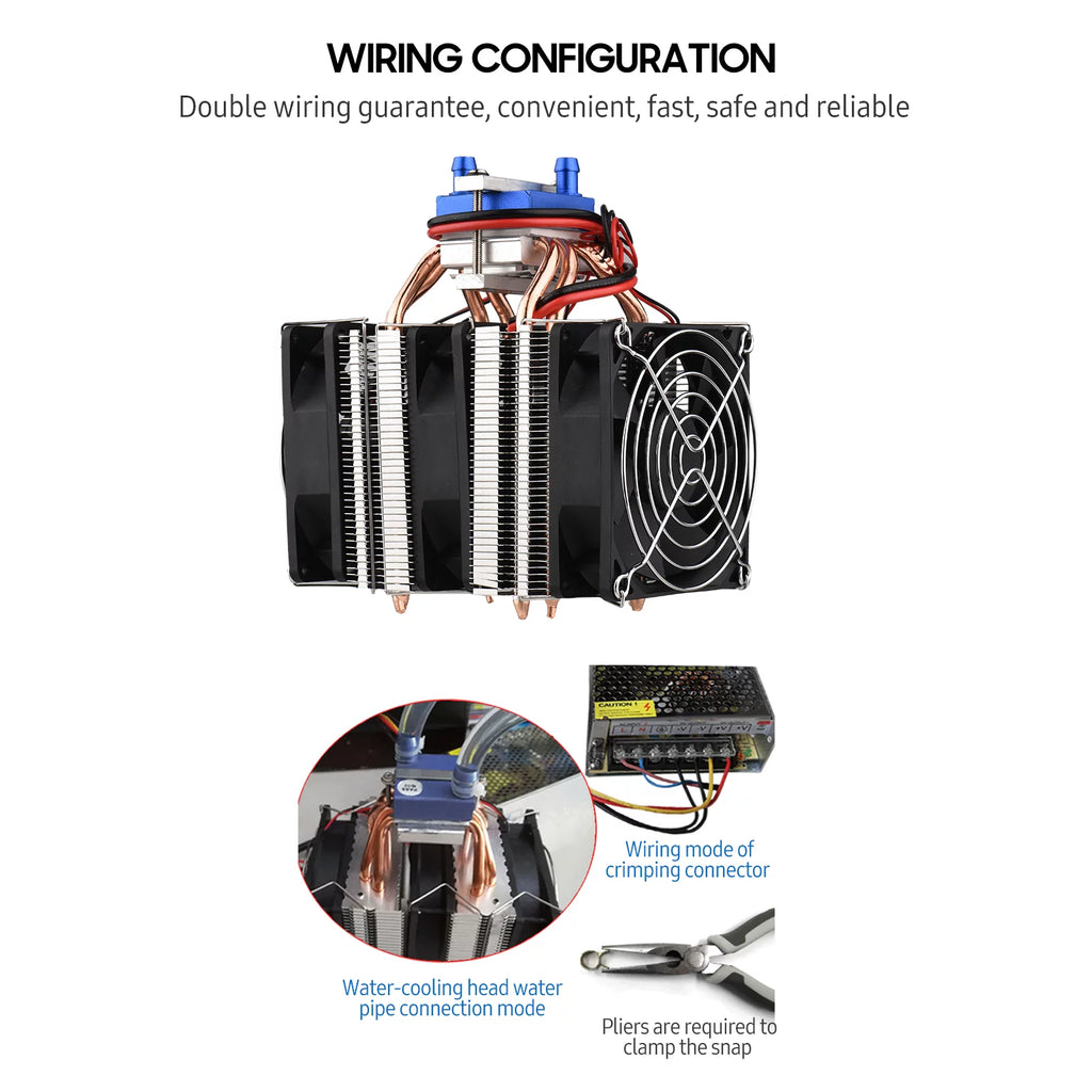 120W Semiconductor Refrigeration Aquarium Chiller for 30 Liters R84152