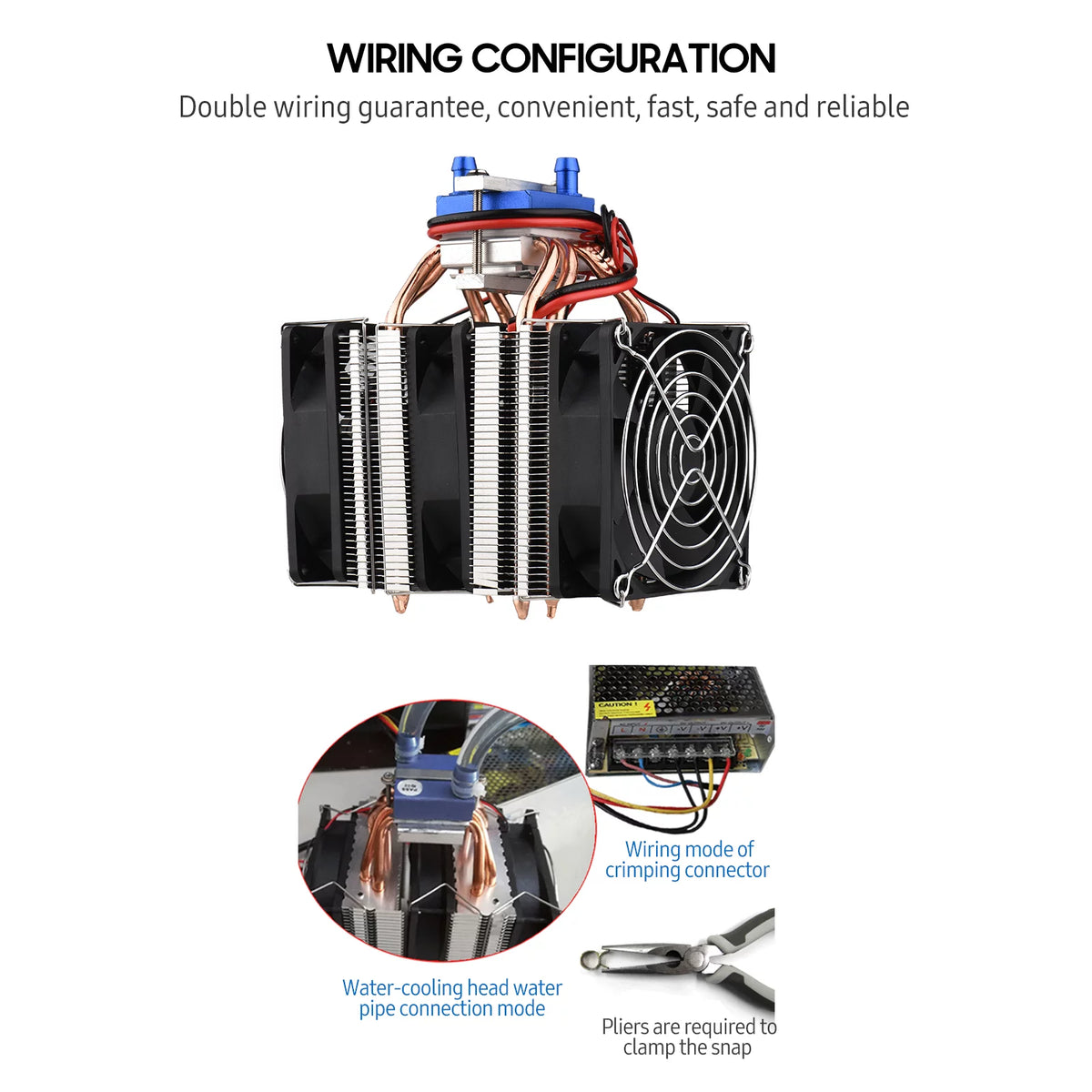 120W Semiconductor Refrigeration Aquarium Chiller for 30 Liters R84152